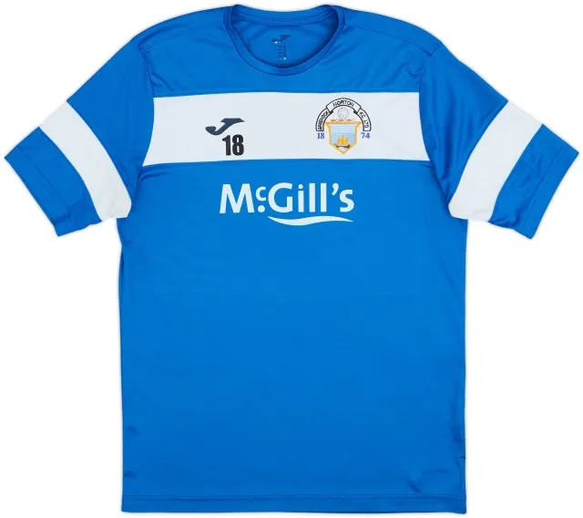 Joma Greenock Morton Mens SS Player Issue Home Shirt 2022/23