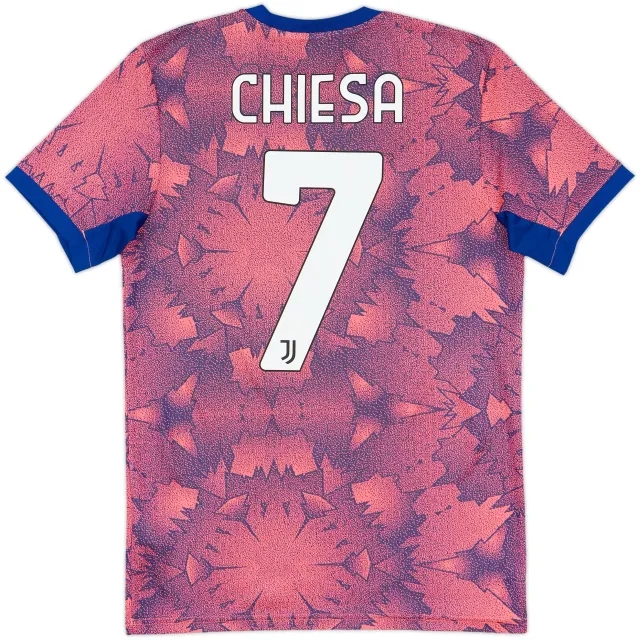 2022-23 Juventus Third Shirt Chiesa #7 - 7/10 - (S)