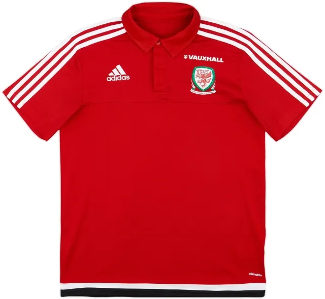 2016-17 Wales adidas Polo Shirt - 10/10 - (M)