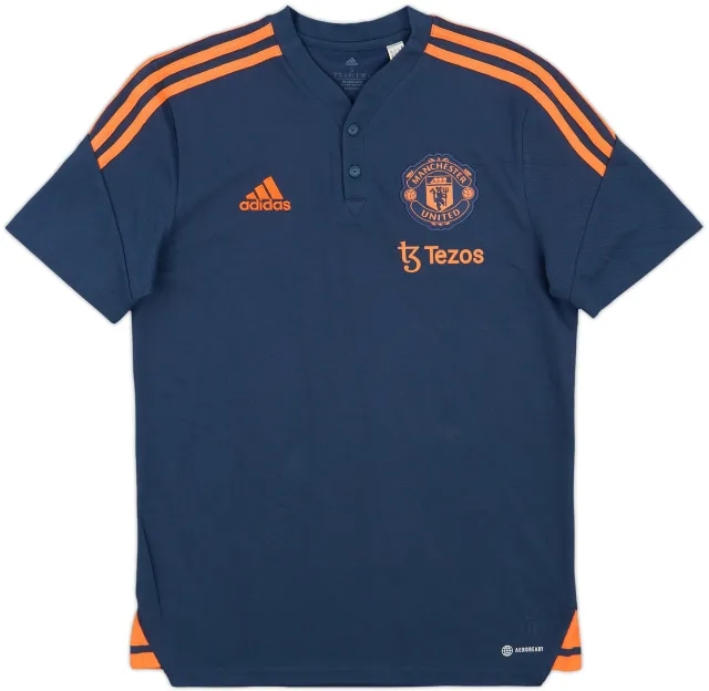 2022-23 Manchester United adidas Polo Shirt - 7/10 - (S)
