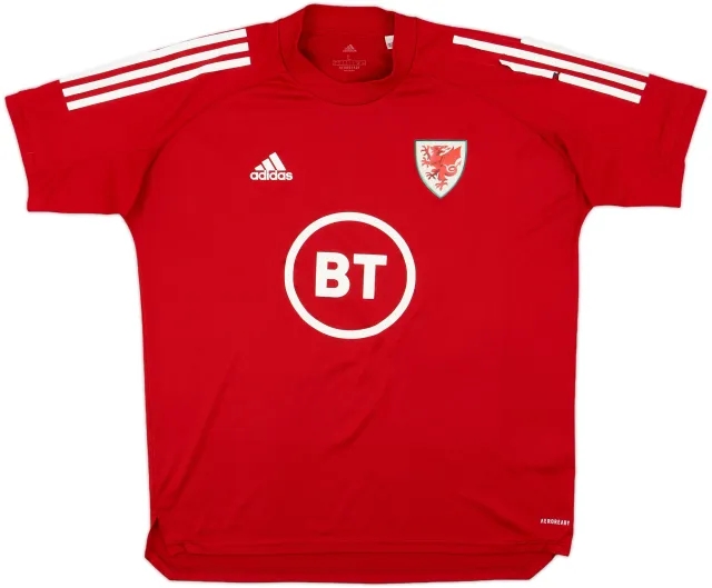 2020-21 Wales adidas Training Shirt - 4/10 - (L)
