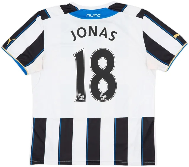 2013-14 Newcastle Home Shirt Jonas #18 - 6/10 - (M)