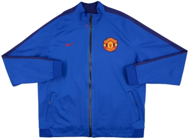 2014-15 Manchester United Nike Track Jacket - 10/10 - (XXL)