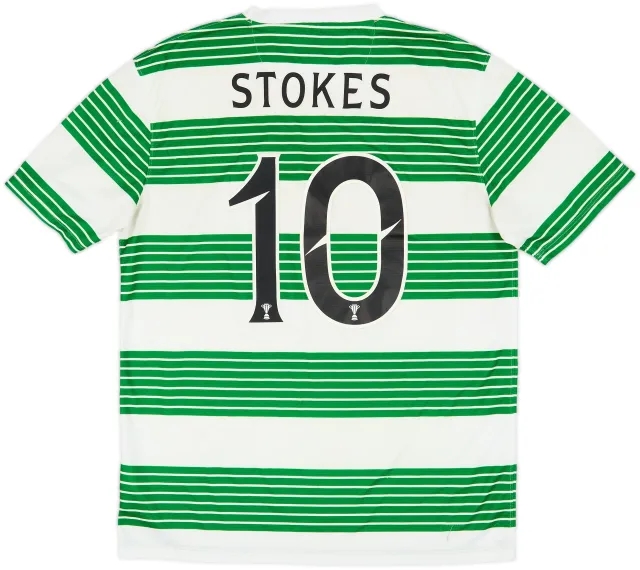 2013-15 Celtic Home Shirt Stokes #10 - 5/10 - (M)
