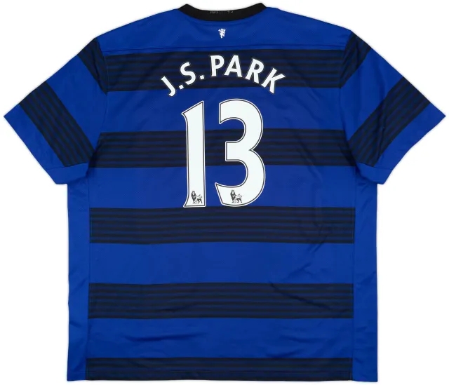 2011-13 Manchester United Away Shirt J.S.Park #13 - 6/10 - (XXL)
