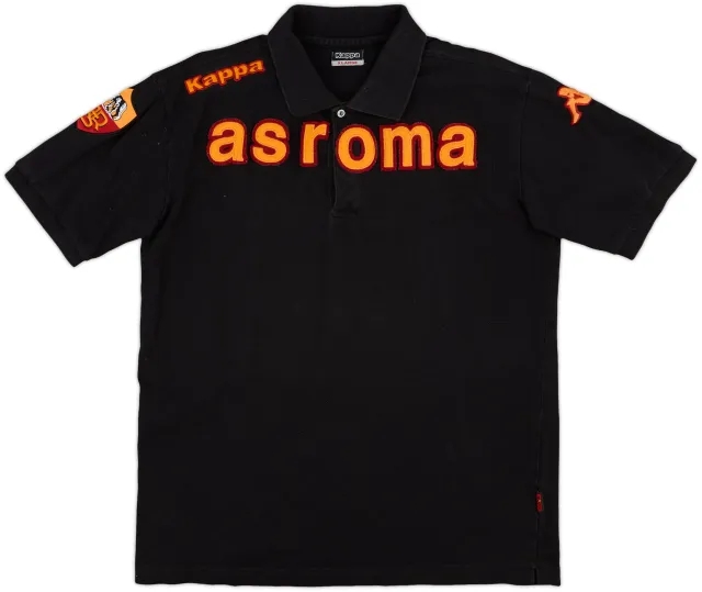 2009-10 Roma Kappa Polo Shirt - 9/10 - (XL)