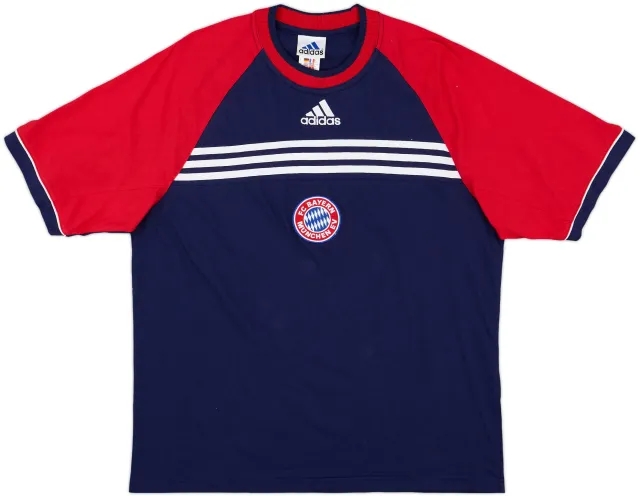 1998-99 Bayern Munich adidas Cotton Tee - 9/10 - (M)