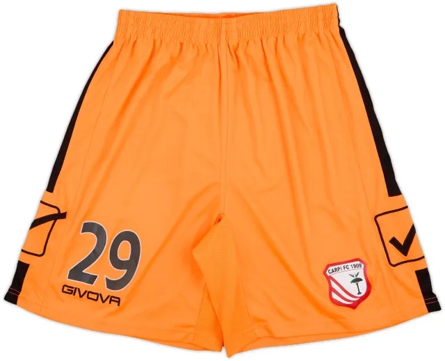 2018-19 Carpi Player Issue GK Shorts #29 - 10/10 - (S)