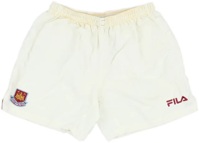 2001-03 West Ham Home Shorts - 5/10 - (M)