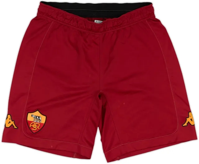 2010-11 Roma Alternate Home Shorts - 8/10 - (XL)