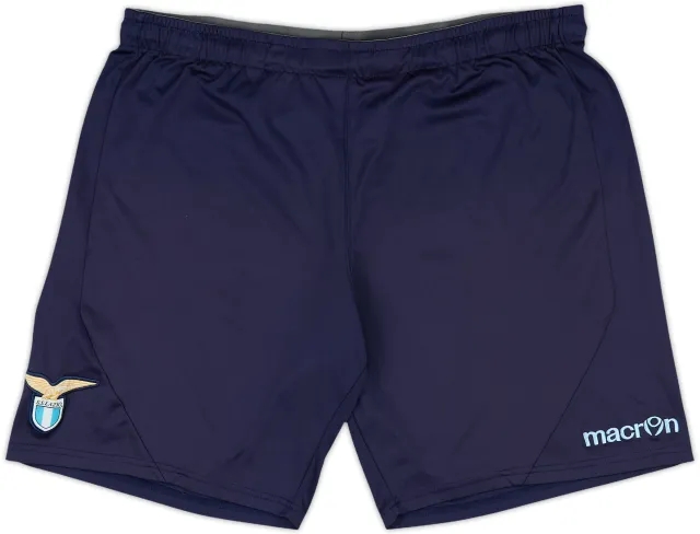 2015-16 Lazio Macron Training Shorts - 8/10 - (L)