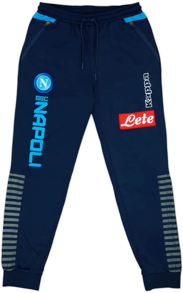 2019-20 Napoli Kappa Track Pants/Bottoms - 9/10 - (M)