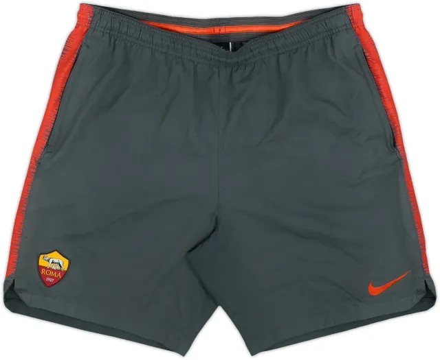 2018-19 Roma Nike Training Shorts - 9/10 - (XL)