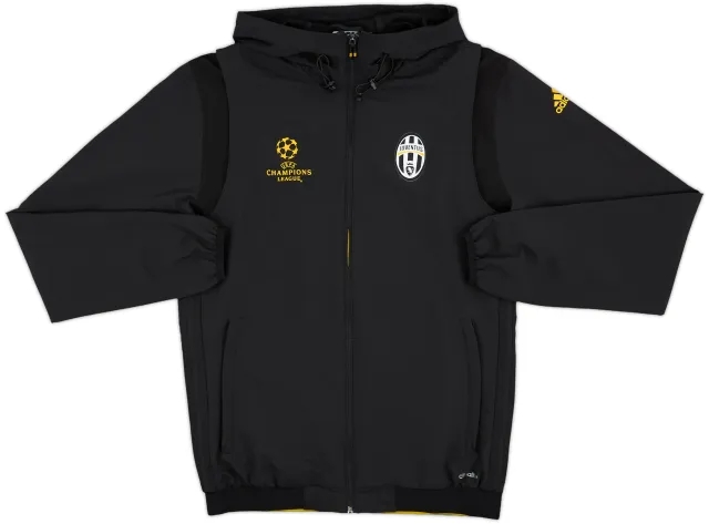 2016-17 Juventus adidas CL Hooded Track Jacket - 9/10 - (S)