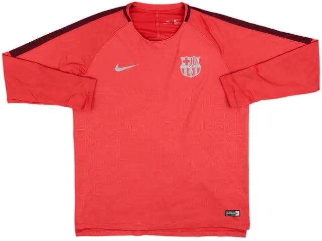 2018-19 Barcelona Nike Drill Top - 7/10 - (L)