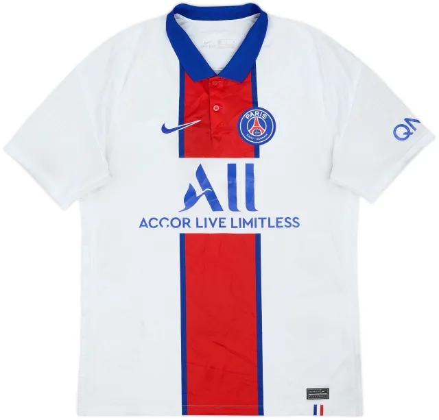 2020-21 Paris Saint-Germain Away Shirt - 5/10 - (M)