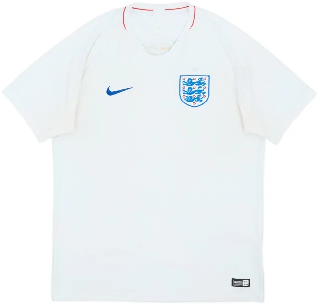 2018-19 England Home Shirt - 4/10 - (L)