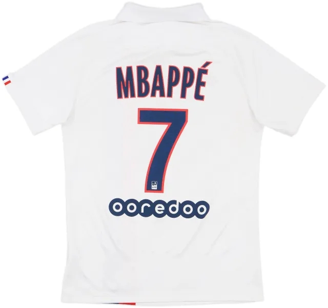 2019-20 Paris Saint-Germain Third Shirt Mbappe #7 - 6/10 - (S)