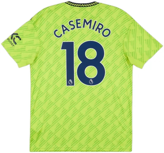 2022-23 Manchester United Third Shirt Casemiro #18 - 9/10 - (L)