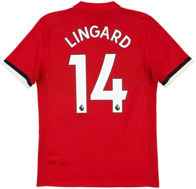 2017-18 Manchester United Home Shirt Lingard #14 - 10/10 - (S)