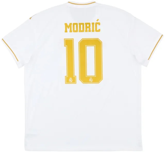 2019-20 Real Madrid Home Shirt Modric #10 - 10/10 - (XXL)