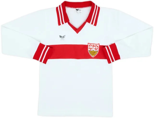 Home Stuttgart Boys SS Home Shirt 1980/81