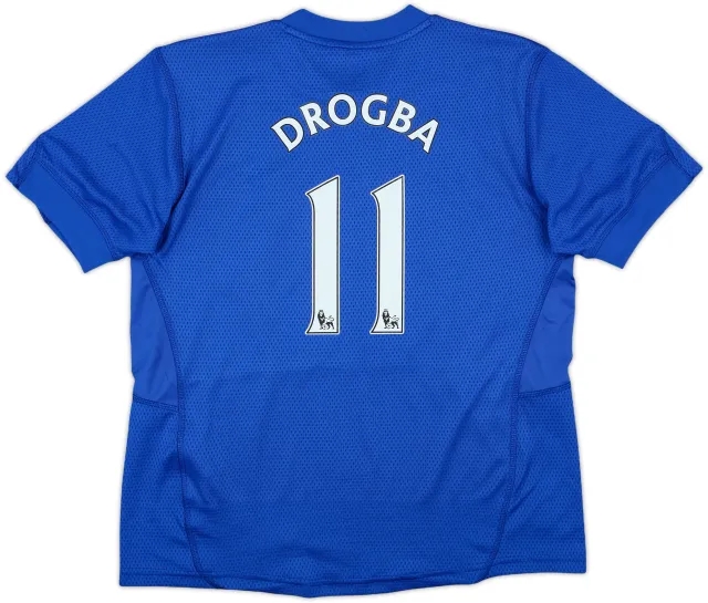 2009-10 Chelsea Home Shirt Drogba #11 - 9/10 - (M.Boys)