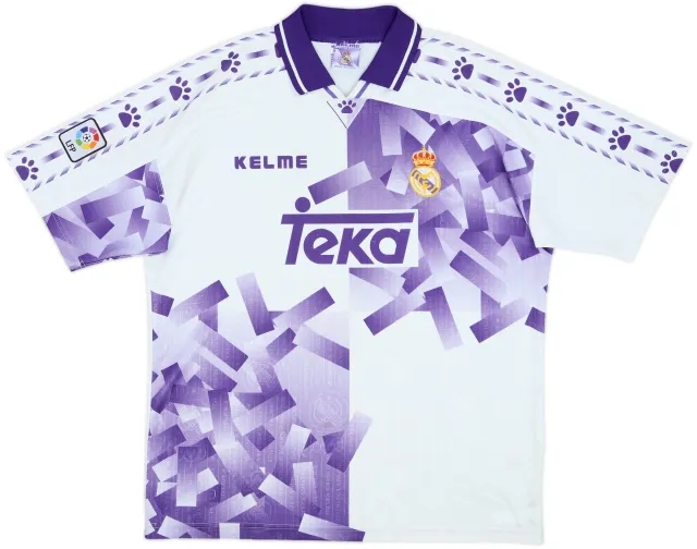 1996-97 Real Madrid Third Shirt - 8/10 - (XL)