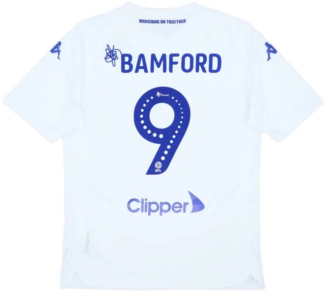 2018-19 Leeds United Home Shirt Bamford #9 - 7/10 - (M)