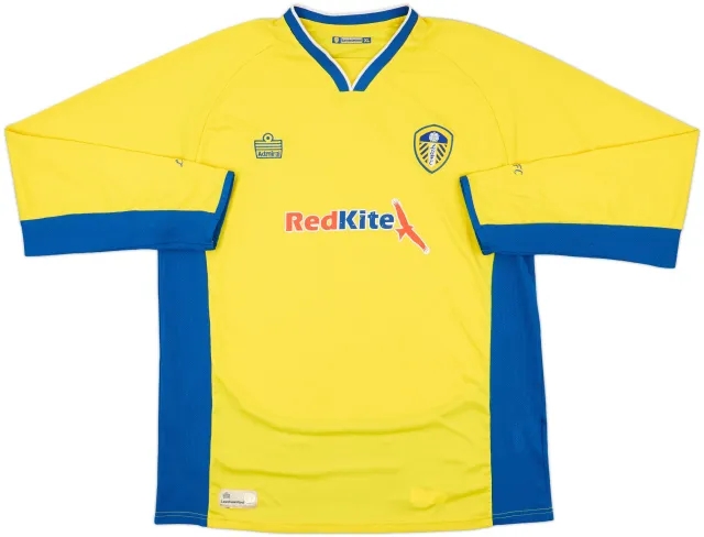 2007-08 Leeds United Away L/S Shirt - 7/10 - (XL)