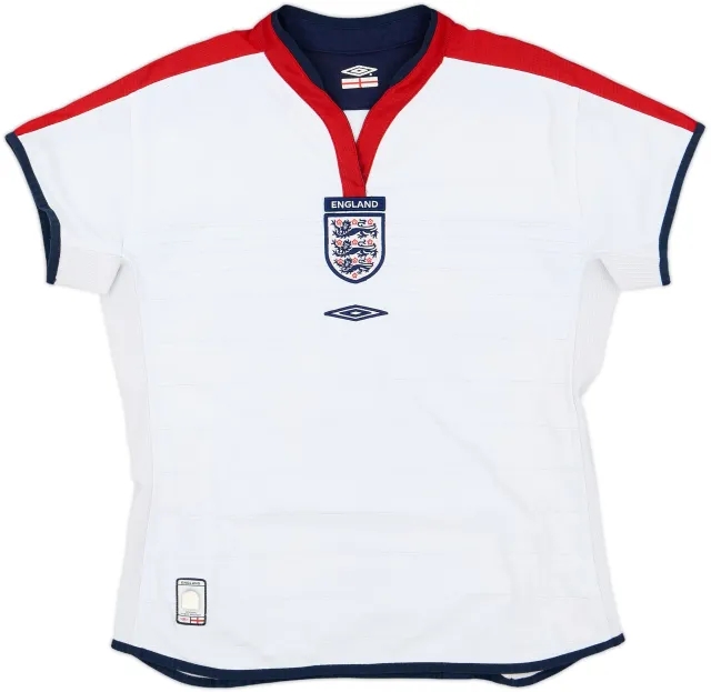 2003-05 England Home Shirt - 9/10 - (Women's M)