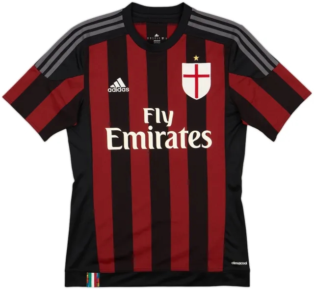 2015-16 AC Milan Home Shirt - 10/10 - (S)