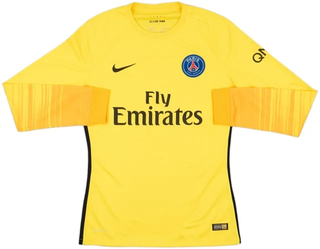 2015-16 Paris Saint-Germain Authentic GK Shirt - 8/10 - (M)