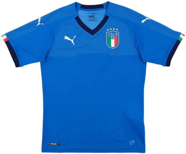 2018-19 Italy Home Shirt - 10/10 - (S)