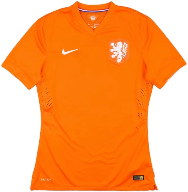 2014-15 Netherlands Authentic Home Shirt - 10/10 - (M)