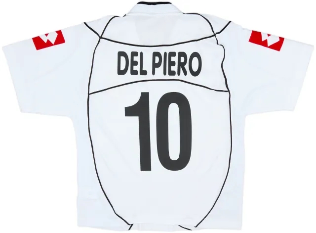 2002-03 Juventus Away Shirt Del Piero #10 - 7/10 - (S)