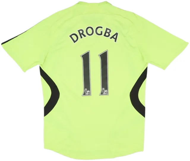 2007-08 Chelsea Away Shirt Drogba #11 - 5/10 - (M)