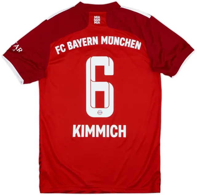 adidas Bayern Munich Mens SS Home Shirt 2021/22