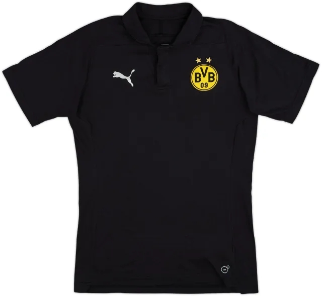 2018-19 Borussia Dortmund Puma Polo Shirt - 9/10 - (M)
