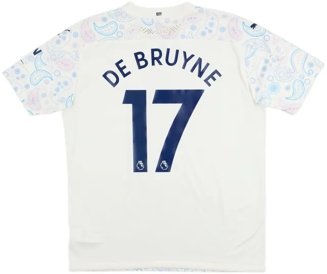 2020-21 Manchester City Authentic Third Shirt De Bruyne #17 - 10/10 - (L)