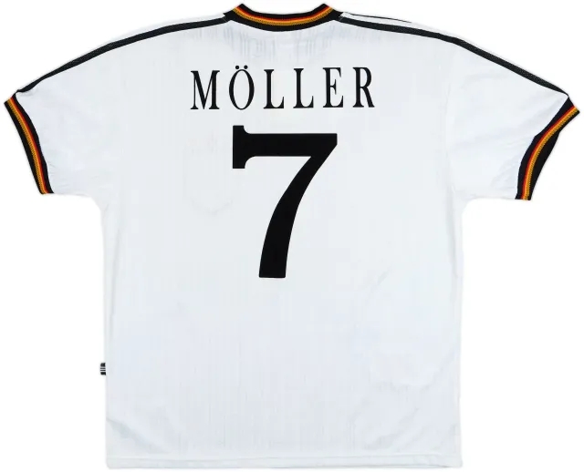 1998-00 Germany Home Shirt Moller #7 - 10/10 - (XL)