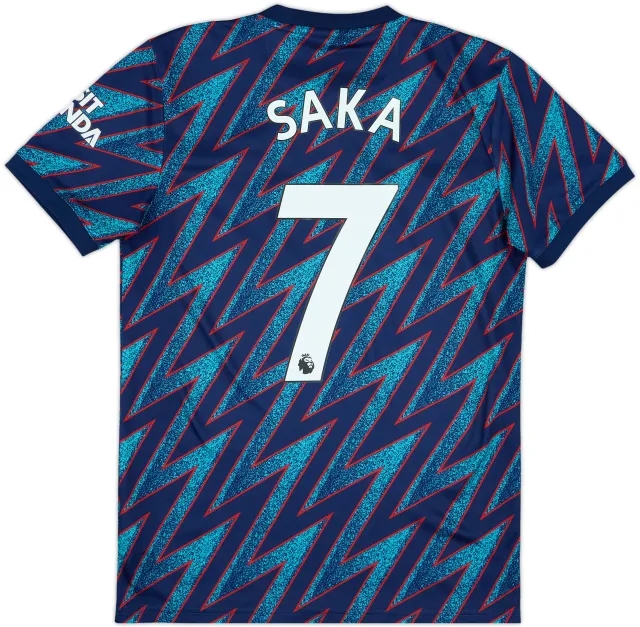 2021-22 Arsenal Third Shirt Saka #7 - 10/10 - (S)