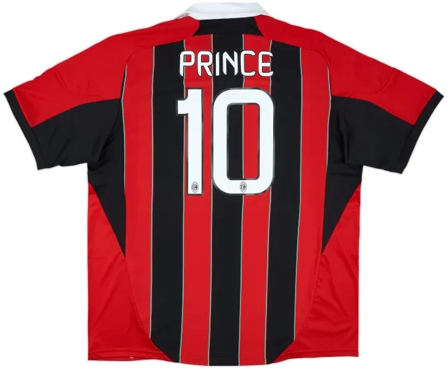 2012-13 AC Milan Home Shirt Prince #10 - 10/10 - (XXL)