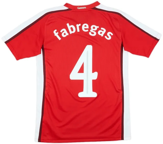 2008-10 Arsenal Home Shirt Fabregas #4 - 7/10 - (L.Boys)