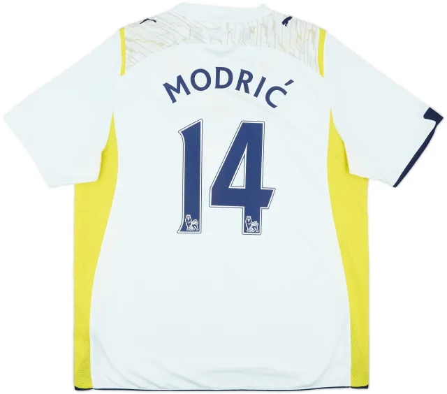 2009-10 Tottenham Home Shirt Modric #14 - 7/10 - (XL)
