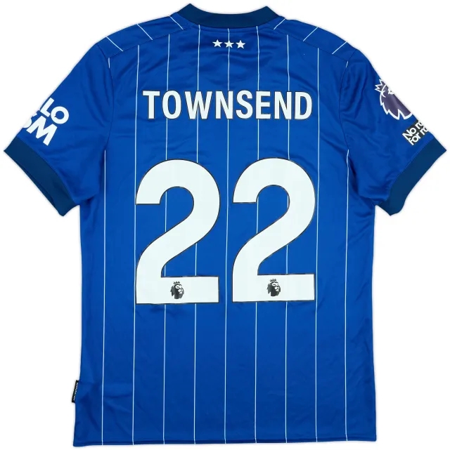 2024-25 Ipswich Match Issue Home Shirt Townsend #22