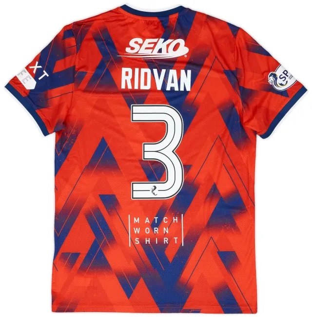 2023-24 Rangers Match Issue Fourth Shirt Ridvan #3