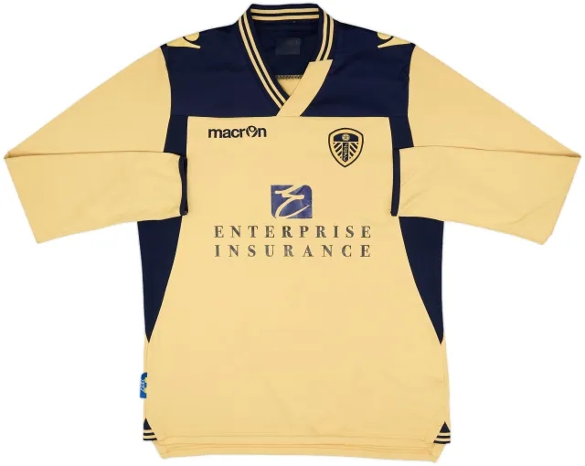 2013-14 Leeds United Away L/S Shirt - 7/10 - (L)