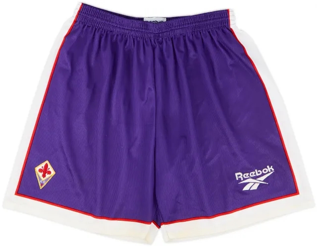 1996-97 Fiorentina Home Shorts - 6/10 - (XXL)