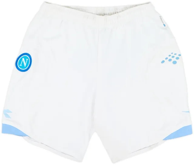2008-09 Napoli Home Shorts - 6/10 - (S)